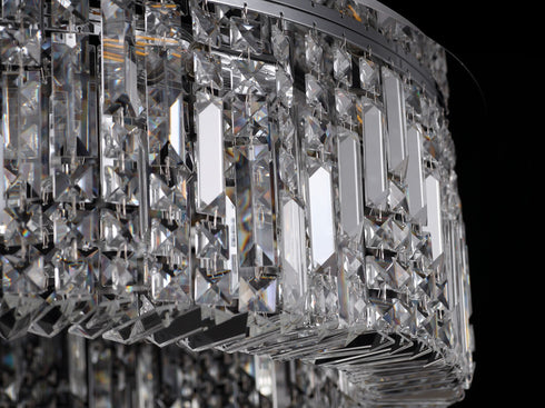 Zula Round Pendant Chandelier 12 Light